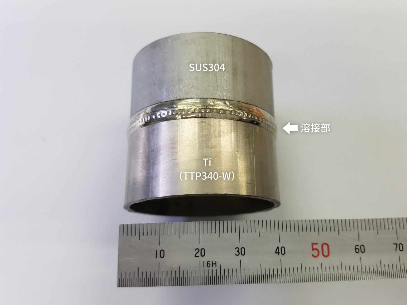 SUS304×Ti合金（TTP340-W）